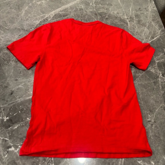 Champion Heritage Red Short Sleeve Tee Embroidered Big “C” Logo Men’s Medium - Picture 4 of 5
